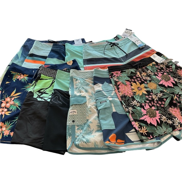 Billabong Sundays Airlite 18.5" Boardshorts Coastal Blue Men’s Size 32 - Picture 12 of 12